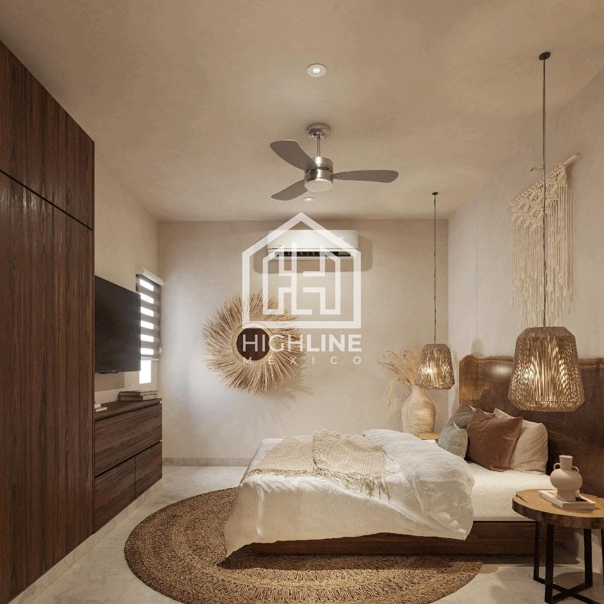 36-square-meter furnished and fully equipped apartment for sale in Playa del Carmen