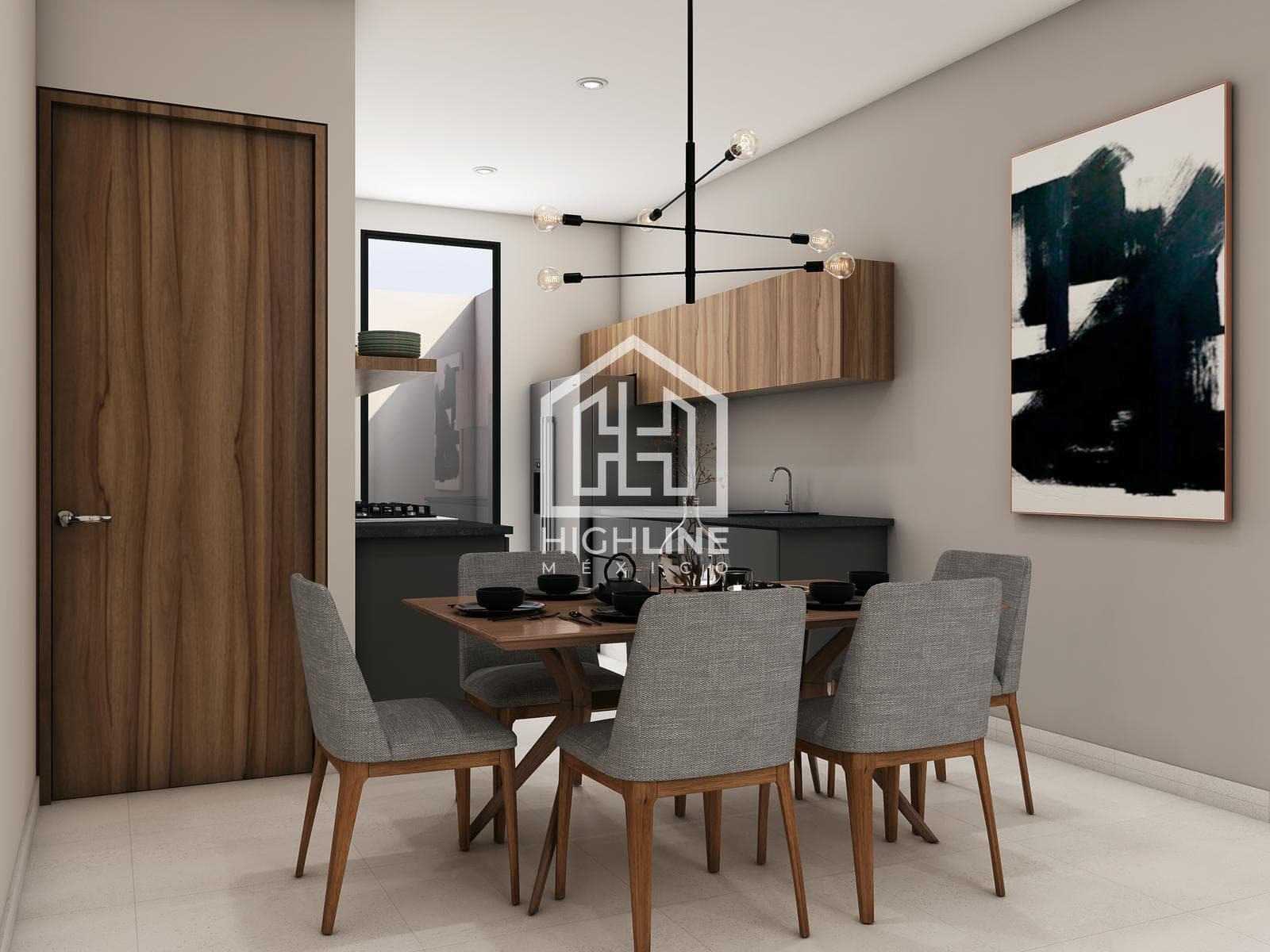 3-BEDROOM HOUSE WITH PRIVATE ROOFTOP IN PLAYA DEL CARMEN. PRE-SALE. RESIDENTIAL AREA.