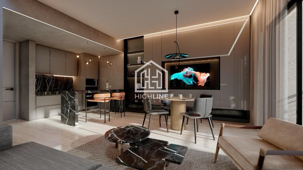 1-Bedroom Apartment in Playa del Carmen in a High-Appreciation Area / In-House Financing