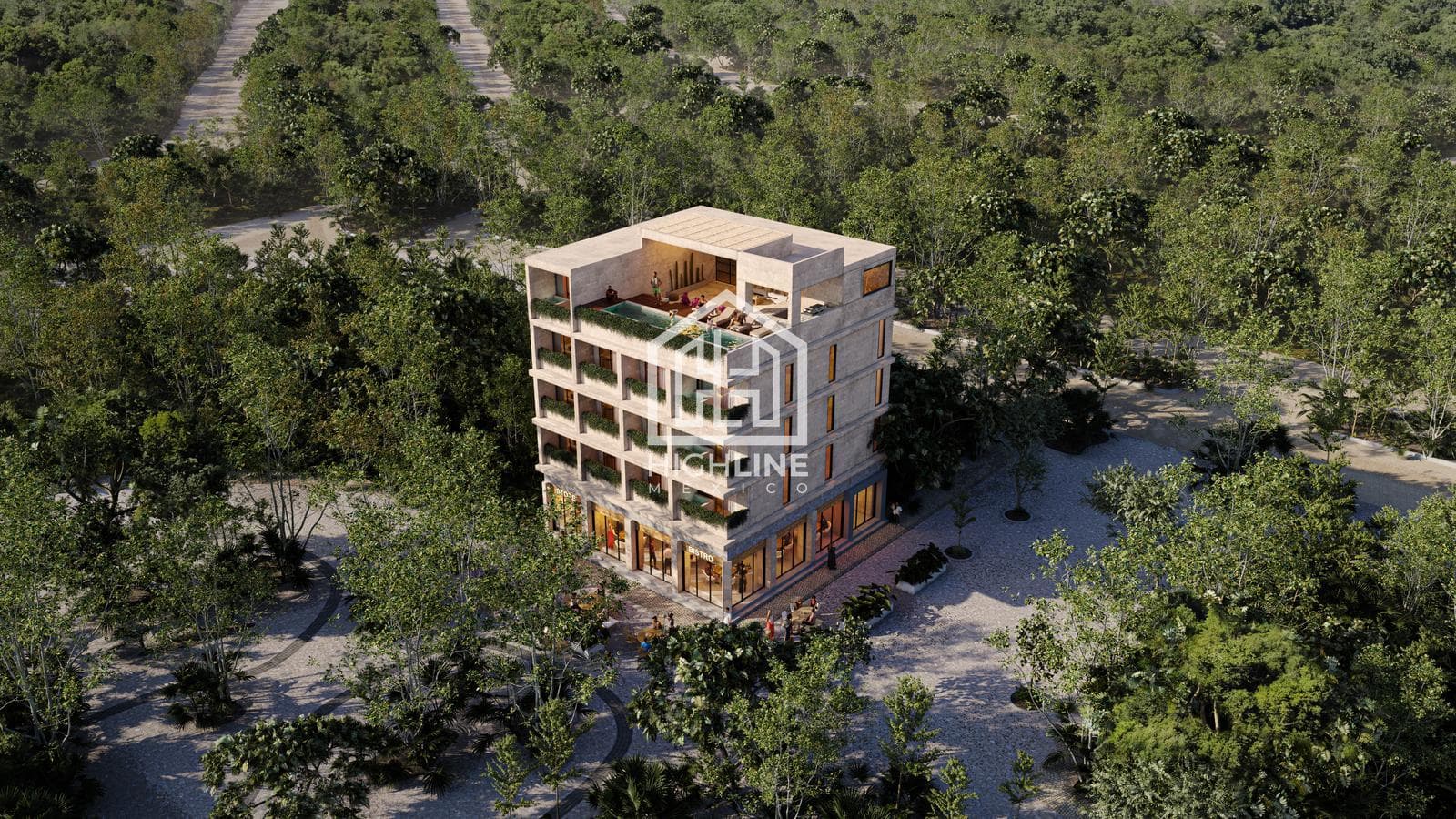 EN VENTA SUITE EN TULUM DE 1 HABITACIÓN Y 1 BAÑO REGADERAS, BAÑO, ASADORES, WI-FI ÁREA COMÚN