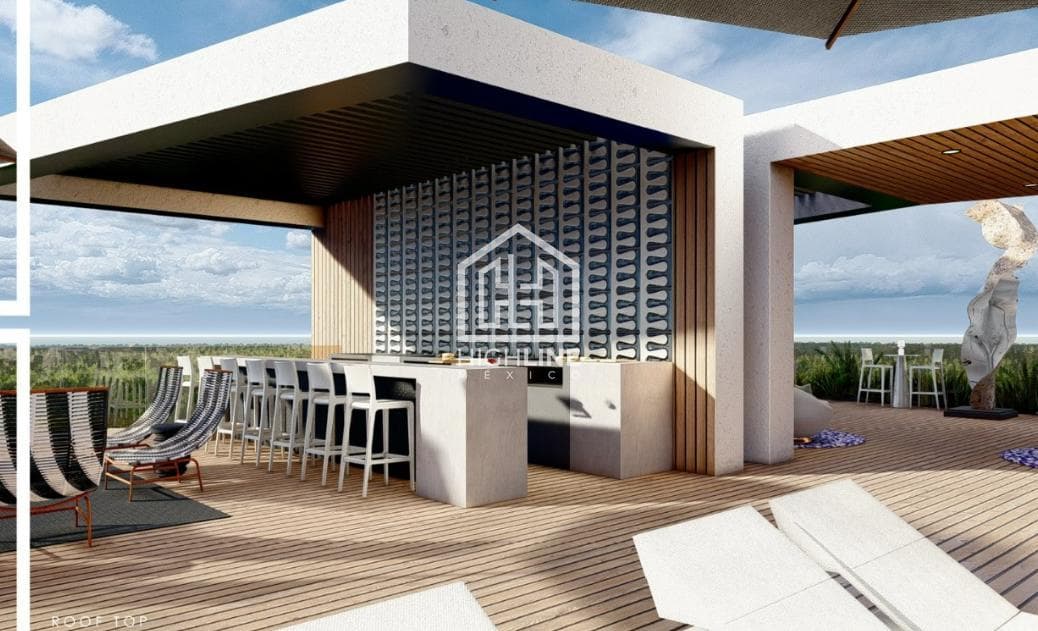 1-Bedroom Apartment for Sale in the Residential Area of Playa del Carmen