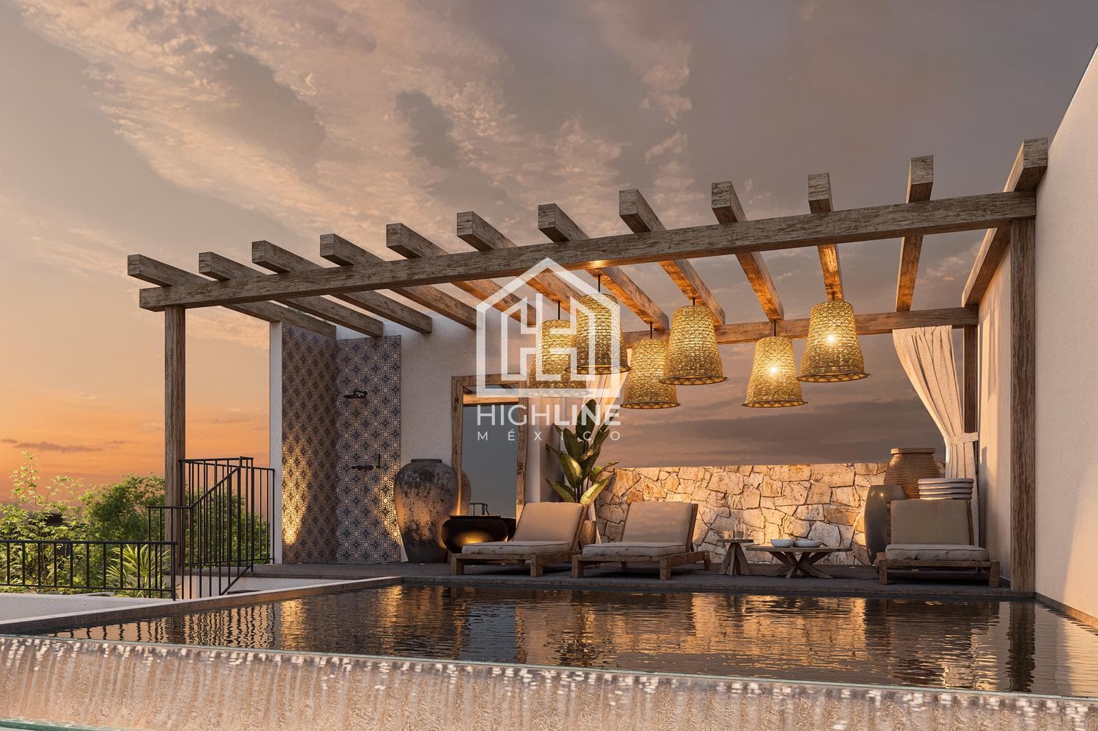 STUDIO FOR SALE IN TULUM WITH AN INFINITY POOL, ROOFTOP, AND COWORKING SPACE