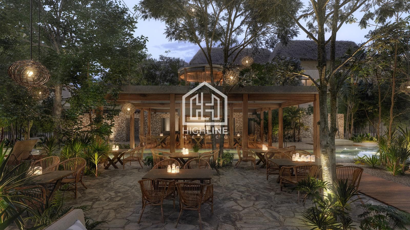 STUDIO FOR SALE IN TULUM WITH A POOL, SPA, AND COWORKING SPACE