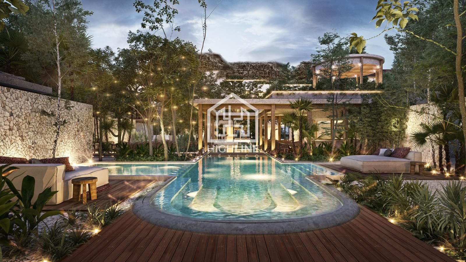 STUDIO FOR SALE IN TULUM WITH A POOL, SPA, AND COWORKING SPACE