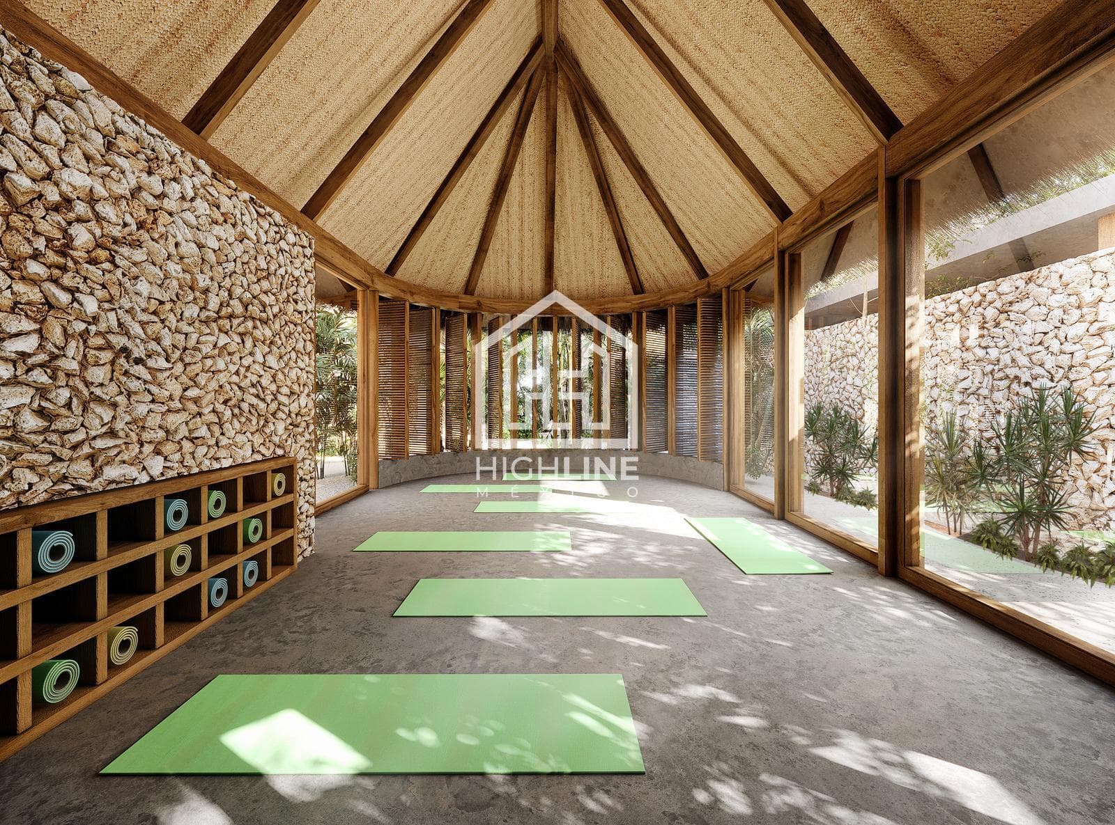 STUDIO FOR SALE IN TULUM WITH A POOL, SPA, AND COWORKING SPACE
