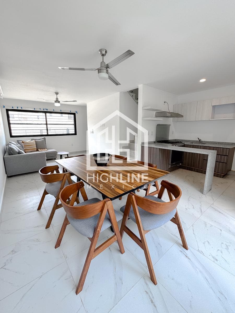 3-BEDROOM HOUSE / TULUM / 2 MINUTES FROM A NEW SHOPPING CENTER / 10 MINUTES FROM THE BEACH / ROI.