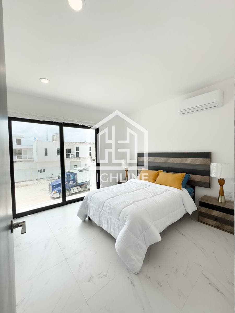 3-BEDROOM HOUSE / TULUM / 2 MINUTES FROM A NEW SHOPPING CENTER / 10 MINUTES FROM THE BEACH / ROI.