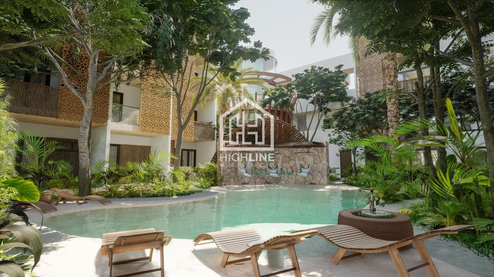 1-Bedroom Apartment with Plunge Pool | Direct Financing in Tulum