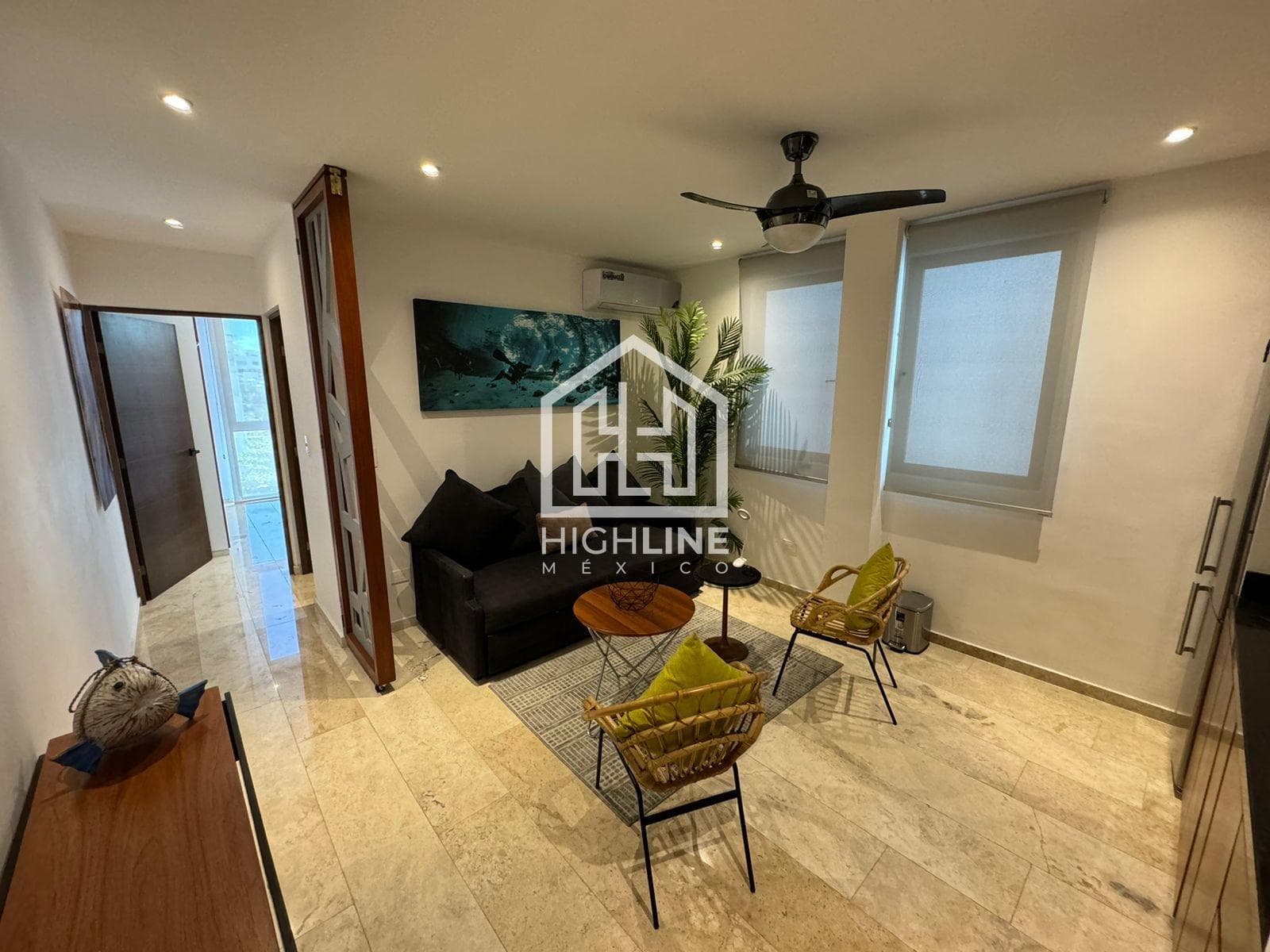 1-BEDROOM APARTMENT / JUST STEPS FROM THE OCEAN / AVAILABLE IMMEDIATELY / PLAYA DEL CARMEN / ROI.