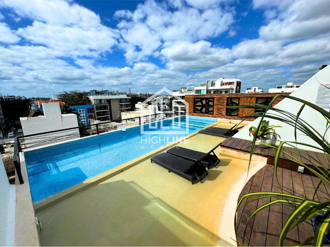 1-BEDROOM APARTMENT / JUST STEPS FROM THE OCEAN / AVAILABLE IMMEDIATELY / PLAYA DEL CARMEN / ROI.
