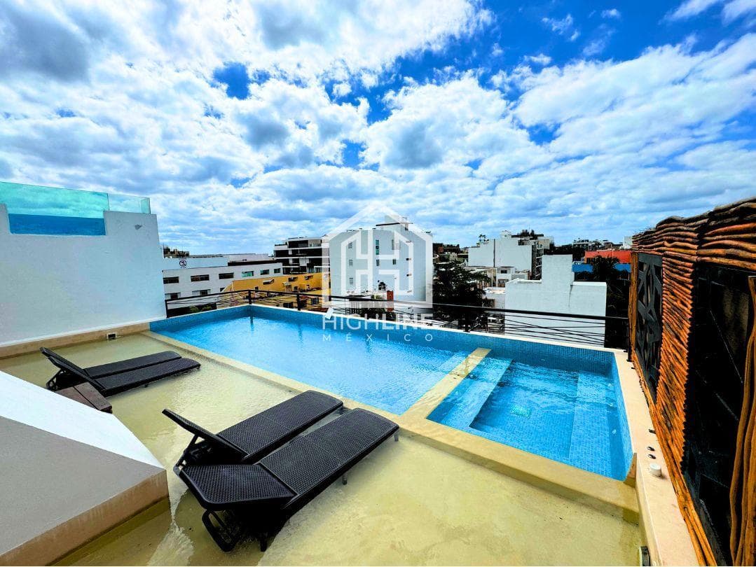 1-BEDROOM APARTMENT / JUST STEPS FROM THE OCEAN / AVAILABLE IMMEDIATELY / PLAYA DEL CARMEN / ROI.