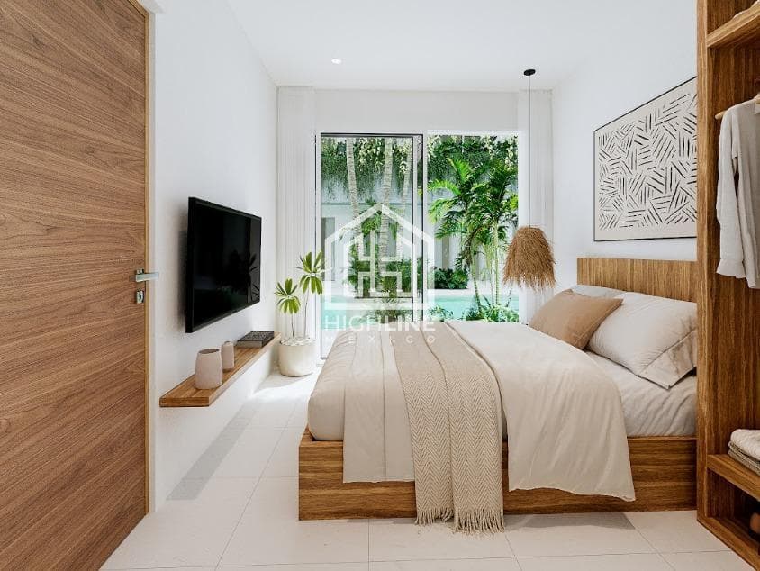 2-BEDROOM APARTMENT IN TULUM WITH POOL AND GOLF CART—HIGH APPRECIATION POTENTIAL