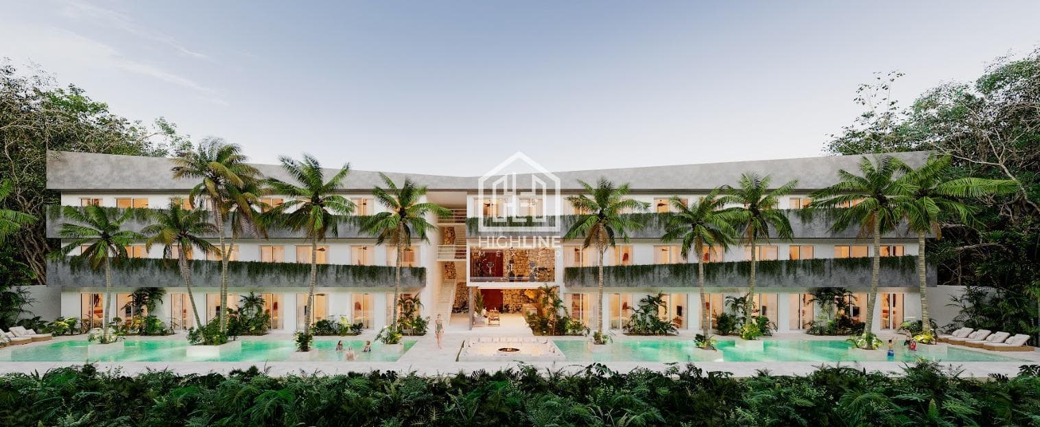 2-BEDROOM APARTMENT IN TULUM WITH POOL AND GOLF CART—HIGH APPRECIATION POTENTIAL
