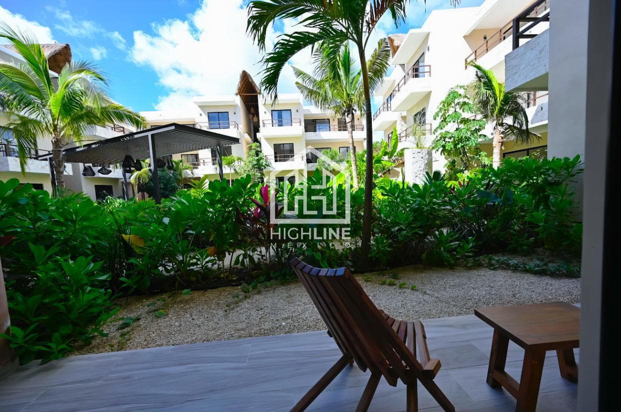 1-BEDROOM APARTMENT IN TULUM WITH A POOL AND GYM—DIRECT FINANCING AVAILABLE
