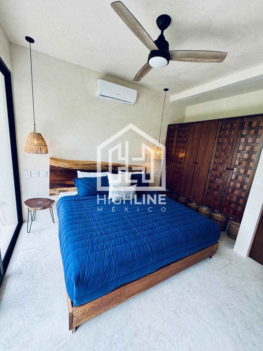 Penthouse in Tulum with Private Rooftop, 1 Bedroom | Financing available.