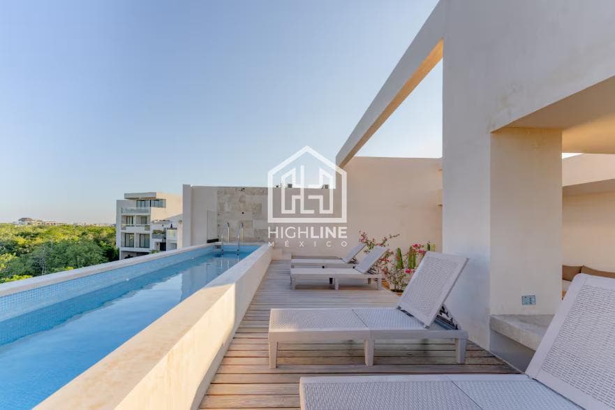 55 m² Studio for Sale in Aldea Zamá, Tulum, with a Pool and Gym