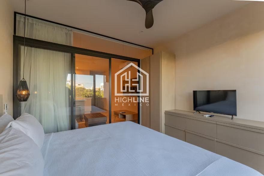 55 m² Studio for Sale in Aldea Zamá, Tulum, with a Pool and Gym