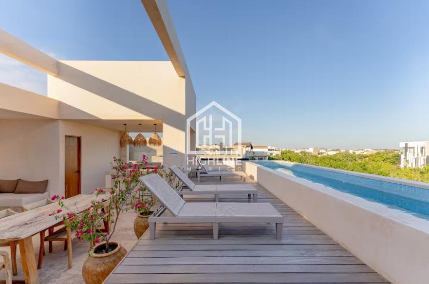 55 m² Studio for Sale in Aldea Zamá, Tulum, with a Pool and Gym