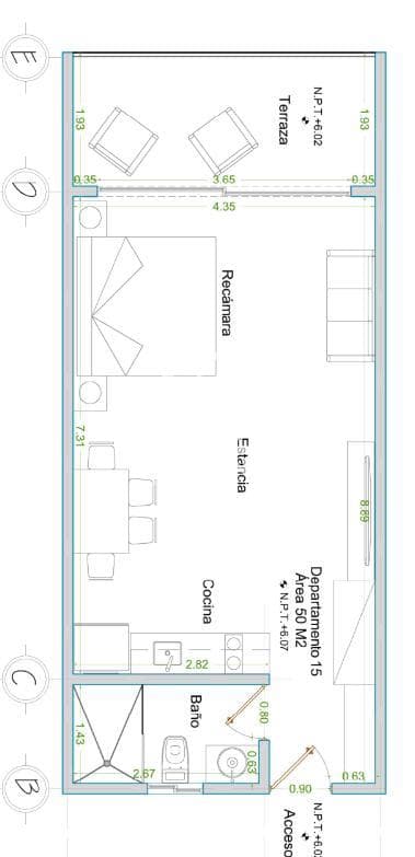 Apartment in Region 15, Tulum, 5 Minutes from the Beach, with a Pool