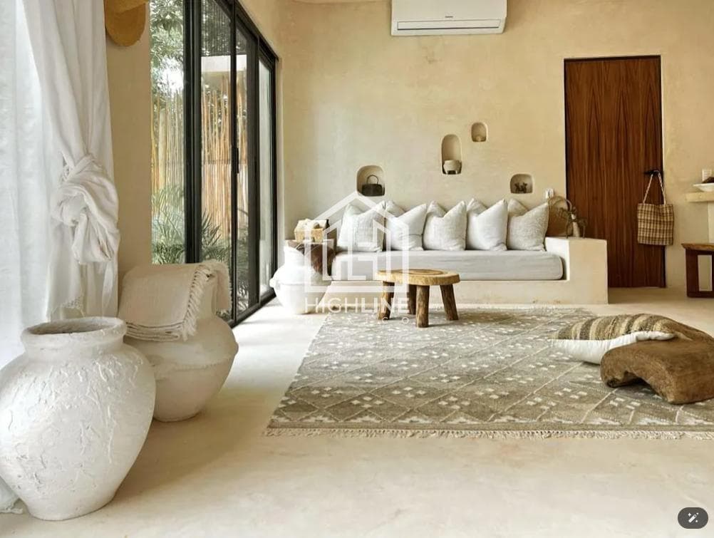 Ground-Floor Apartment with a Private Garden and Pool in Tulum