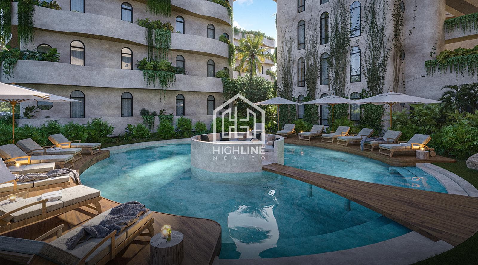 Studio in Tulum starting at $1.2 MDP with a Padel Court and Pool