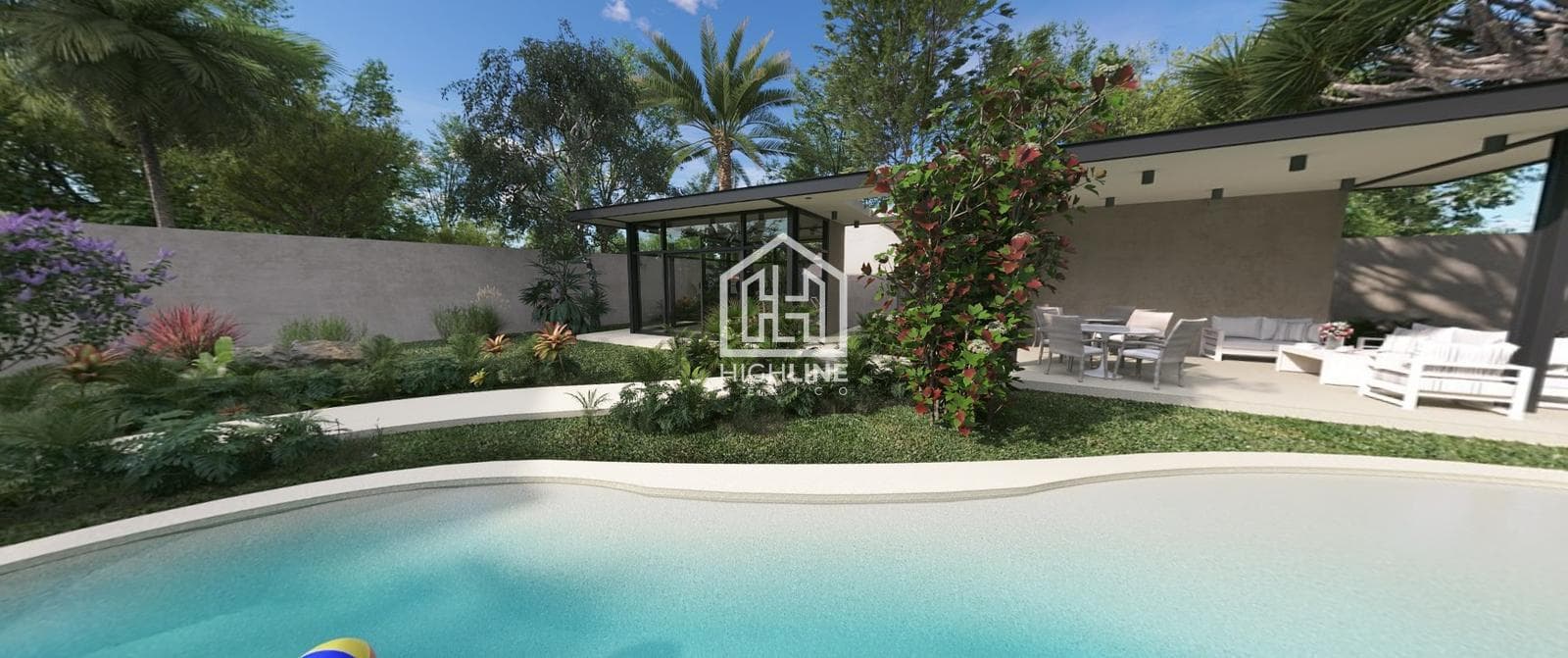 Loft with a Terrace in a Residential Complex – Cancún