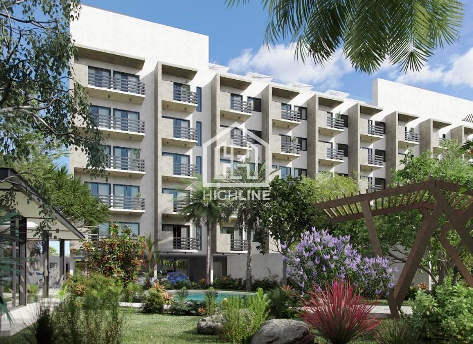 Loft with a Terrace in a Residential Complex – Cancún