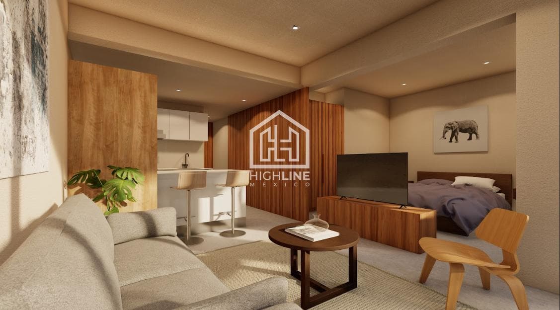 Apartment for Sale in Downtown Cancún (Huayacan), 15 minutes from the Hotel Zone