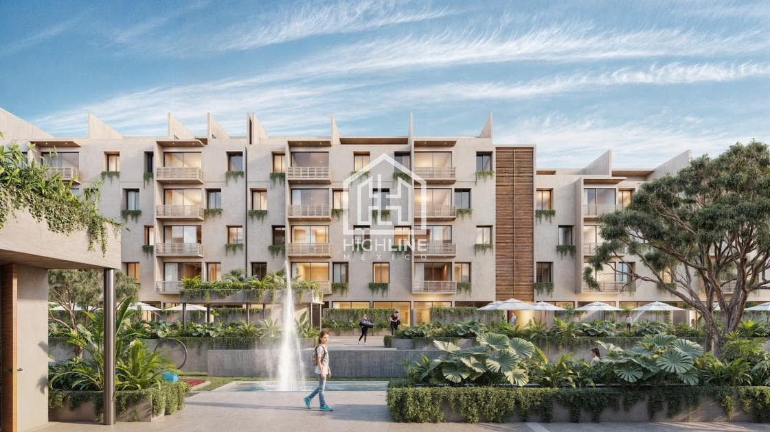 Apartment for Sale in Downtown Cancún (Huayacan), 15 minutes from the Hotel Zone