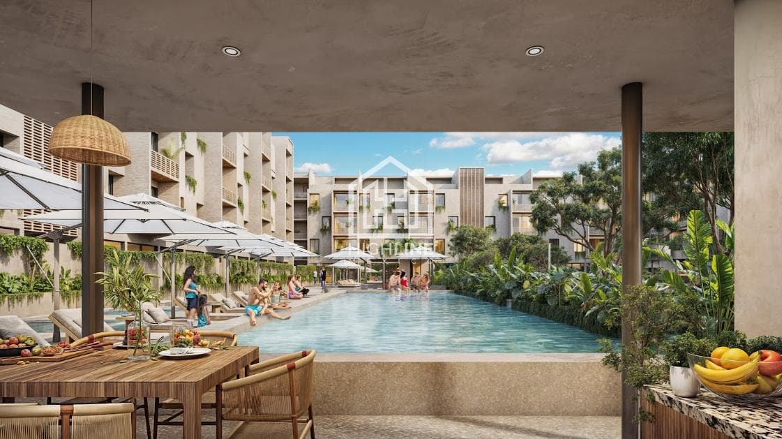 Apartment for Sale in Downtown Cancún (Huayacan), 15 minutes from the Hotel Zone