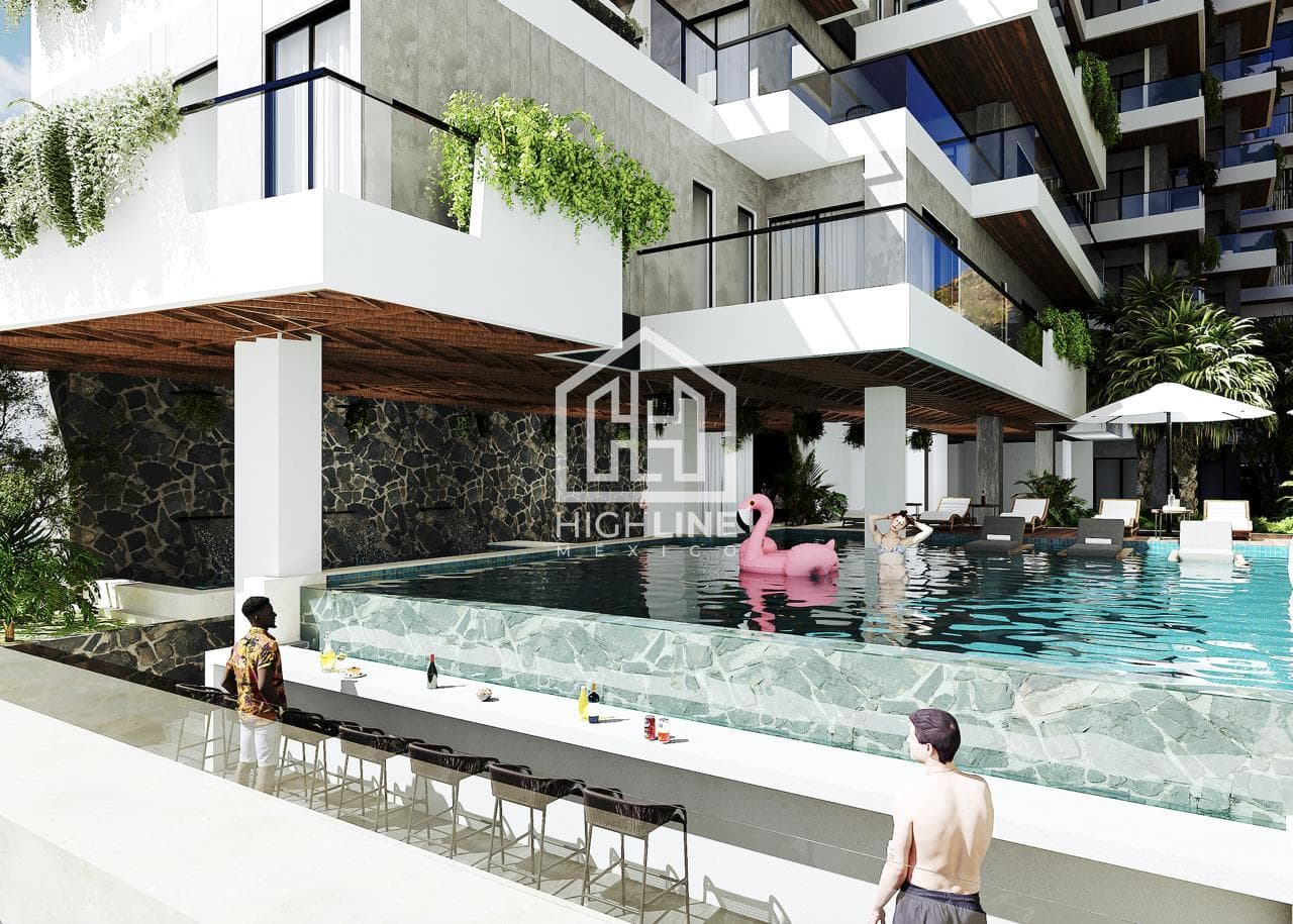 Ocean-View Apartment in Cancún's New Hotel District