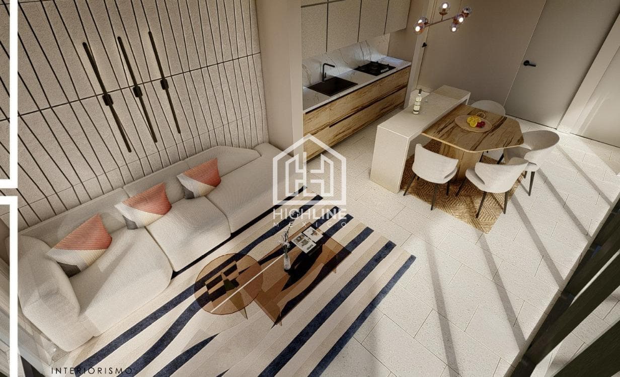 1-bedroom apartment for sale with a pool, 8 minutes from the ocean in Gymancio