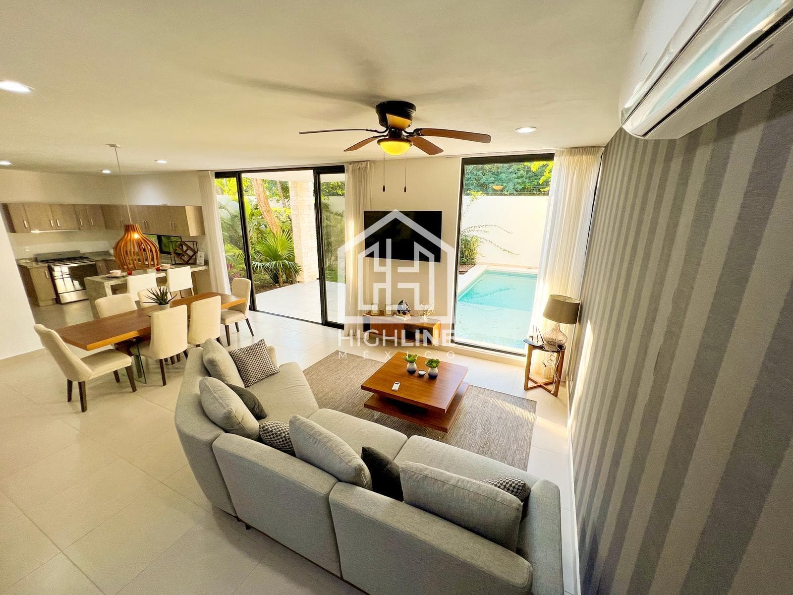 3-Bedroom House in Playa del Carmen, 8 Minutes from Centro Maya