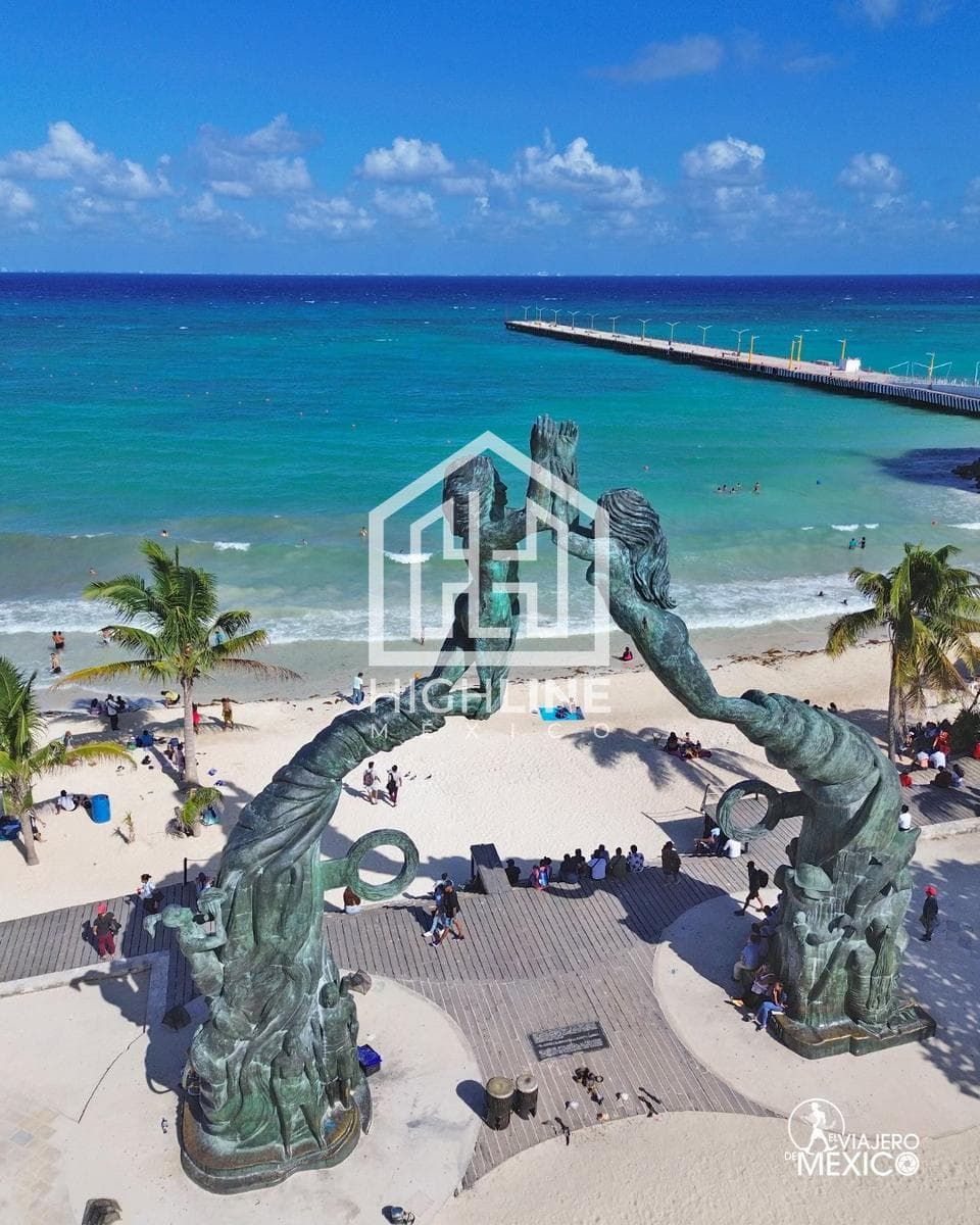 Apartment for SALE in Playa del Carmen, 2 bedrooms, terrace, with a pool