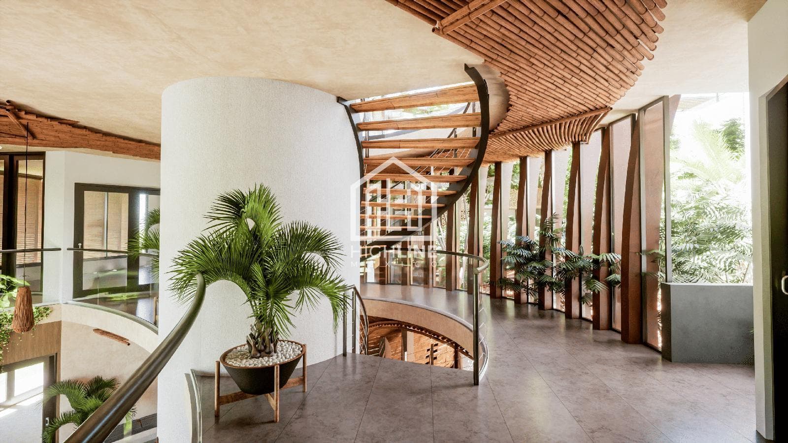 PENTHOUSE FOR SALE IN TULUM: 1 BEDROOM, PRIVATE POOL, 5 MINUTES FROM THE BEACH