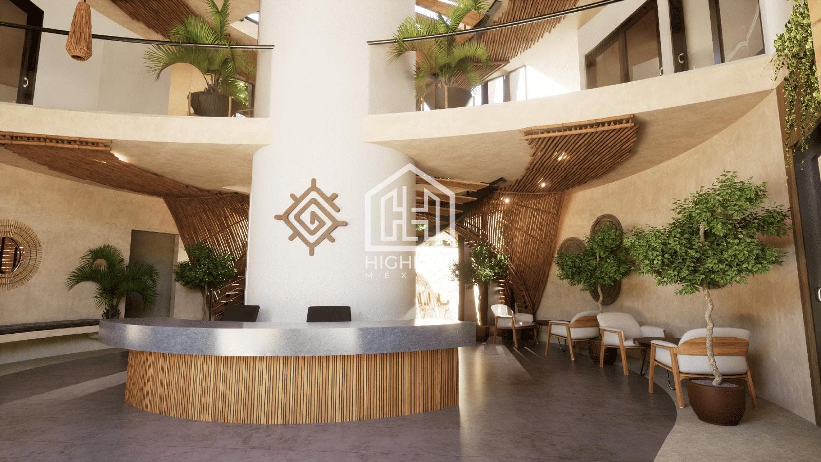 PENTHOUSE FOR SALE IN TULUM: 1 BEDROOM, PRIVATE POOL, 5 MINUTES FROM THE BEACH
