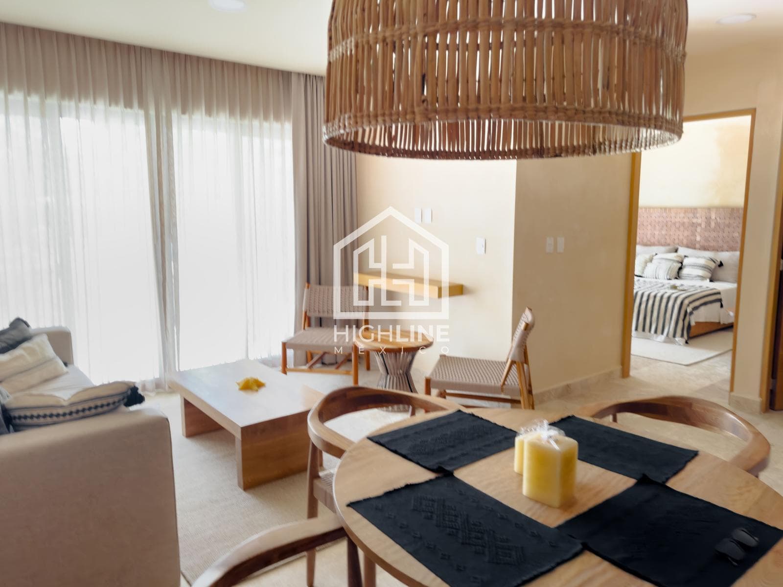 PENTHOUSE FOR SALE IN TULUM: 1 BEDROOM, PRIVATE POOL, 5 MINUTES FROM THE BEACH