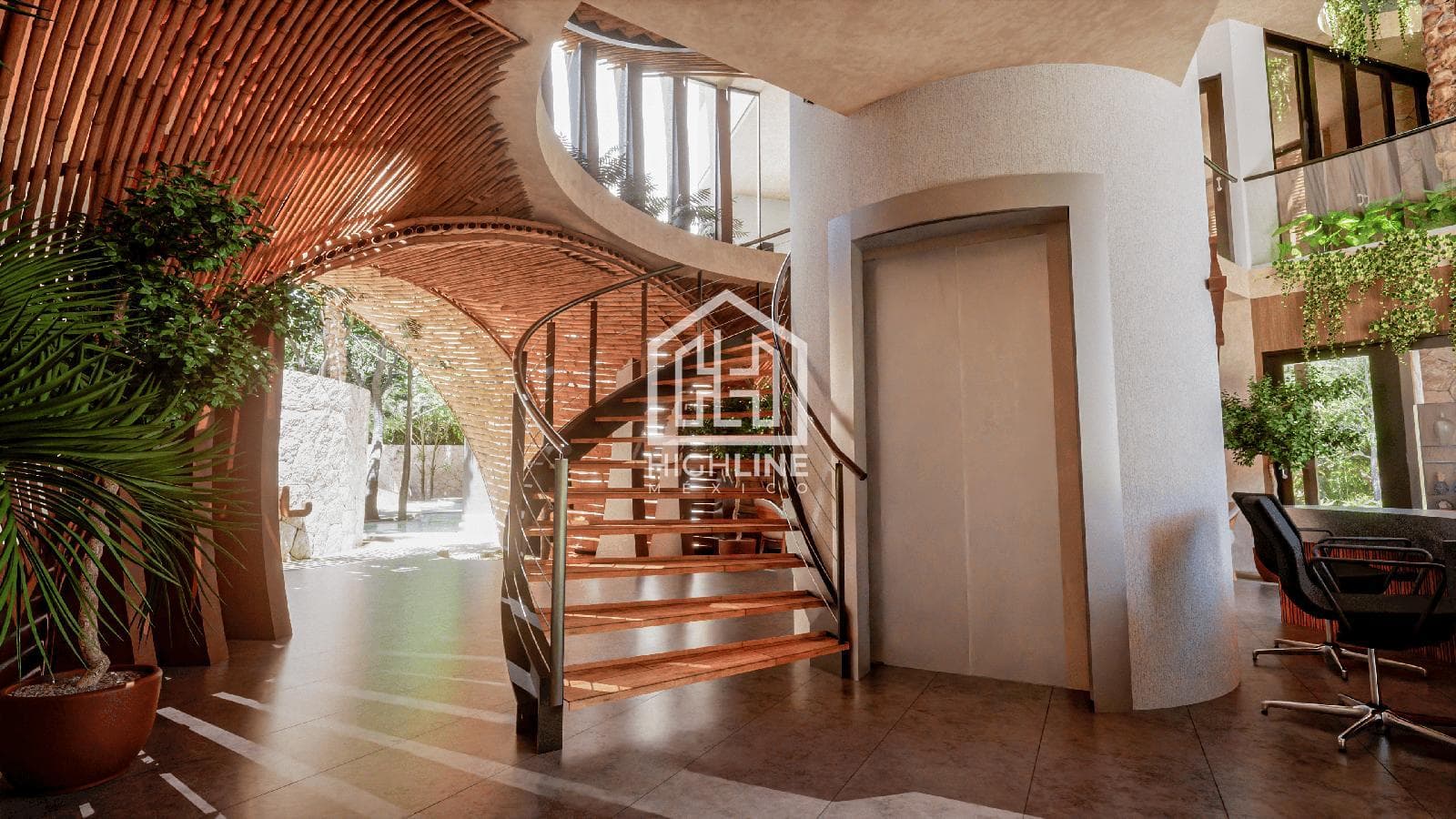 PENTHOUSE FOR SALE IN TULUM: 1 BEDROOM, PRIVATE POOL, 5 MINUTES FROM THE BEACH