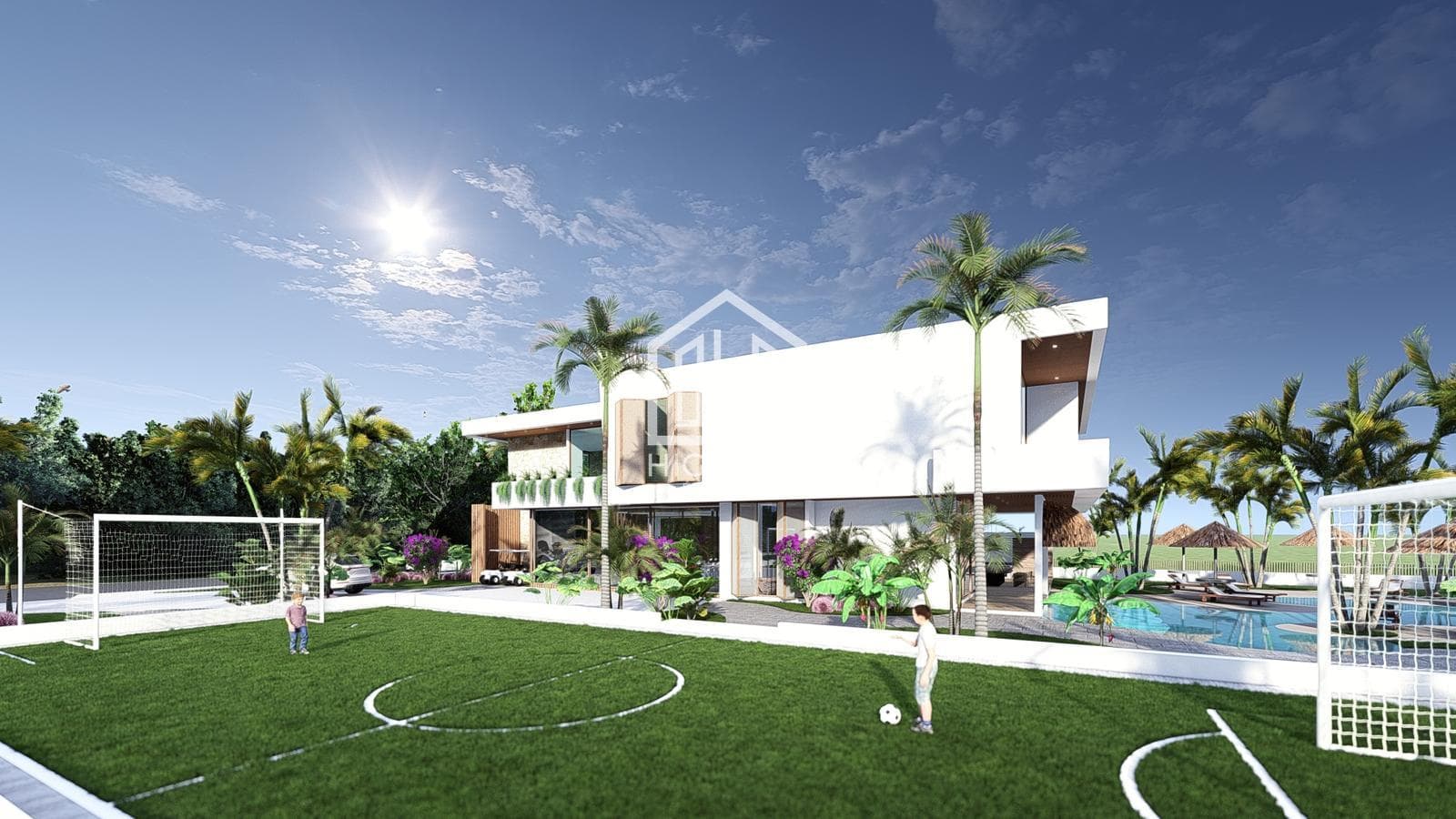 LUXURY VILLA IN CANCÚN, CONTRY CLUB. 4 BEDROOMS, POOL, CAPITAL GAINS