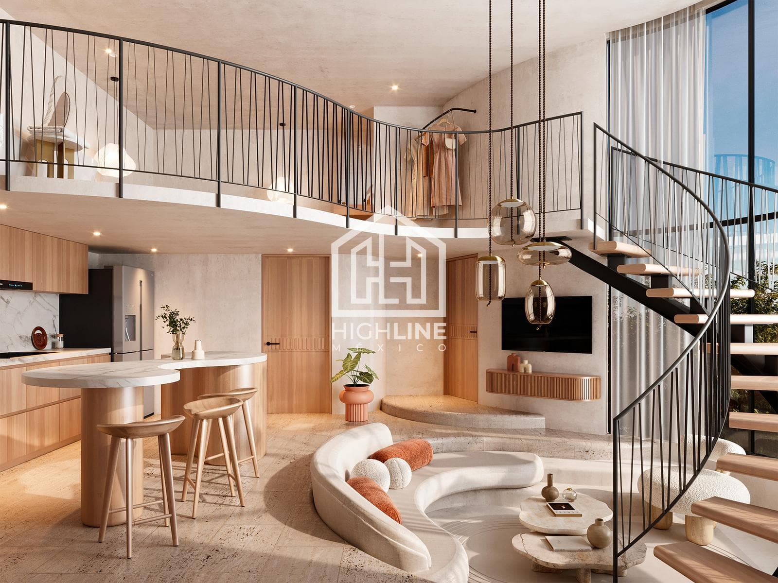STUDIO FOR SALE IN TULUM WITH A YOGA AREA AND A POOL