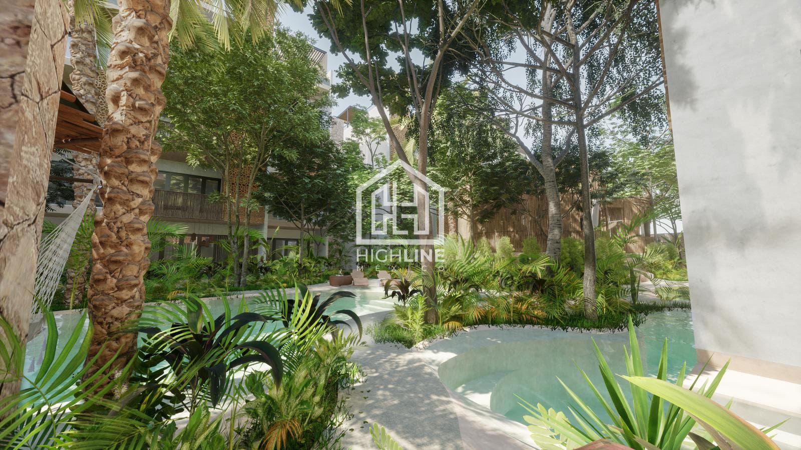 1-BEDROOM APARTMENT / PRE-SALE / 8 MINUTES FROM THE BEACH / 15% DOWN PAYMENT AND FINANCING / PRIVATE POOL