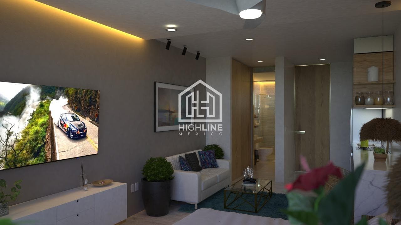 STUDIO APARTMENT FOR SALE IN TULUM WITH A POOL AND ELEVATOR