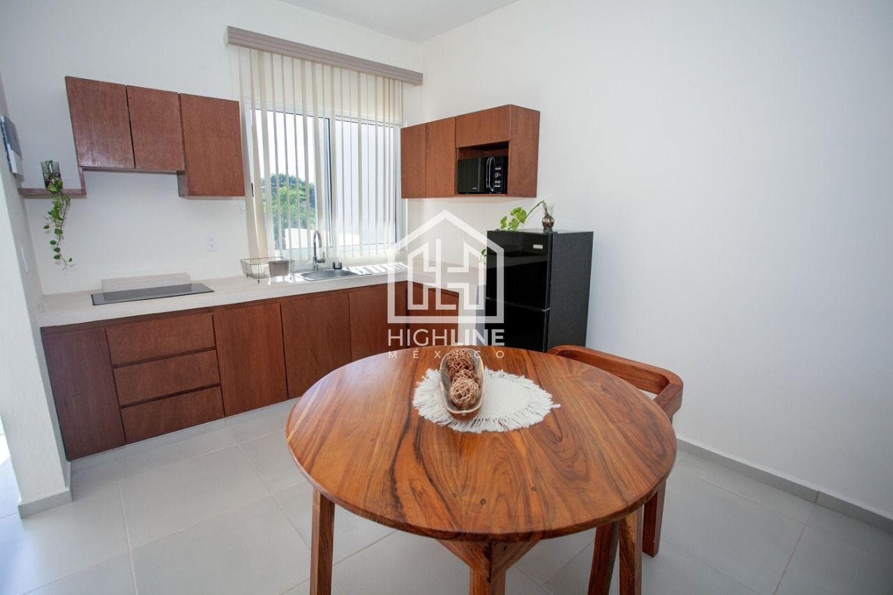 FOR SALE: 1-BEDROOM APARTMENT IN DOWNTOWN TULUM, FURNISHED