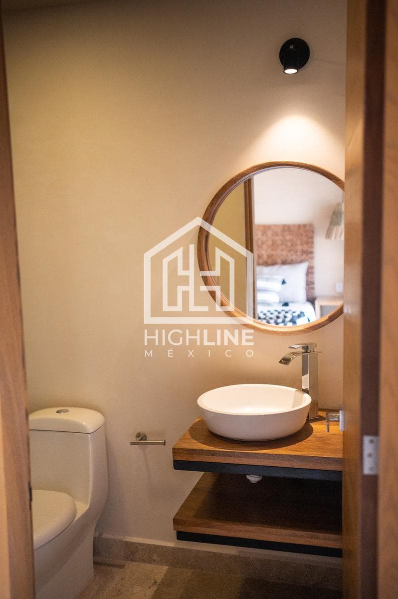 Venta Departamento 2 Habitaciones con Plunge Pool en Tulum a 7 min de la zona hotelera