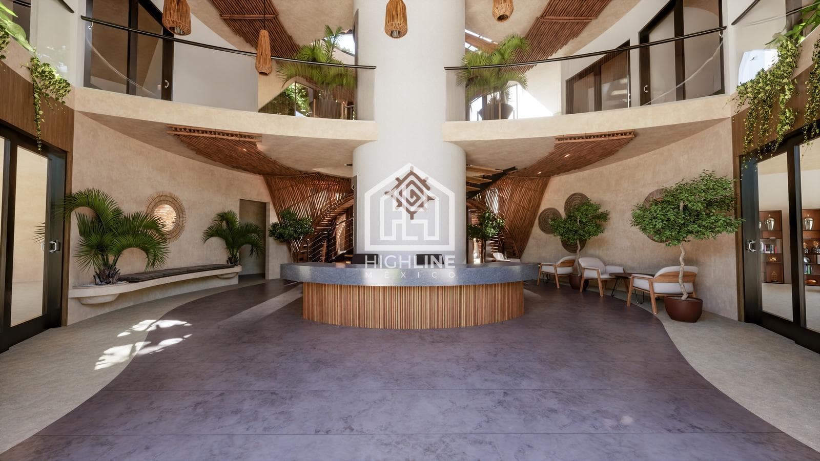 Venta Departamento 2 Habitaciones con Plunge Pool en Tulum a 7 min de la zona hotelera