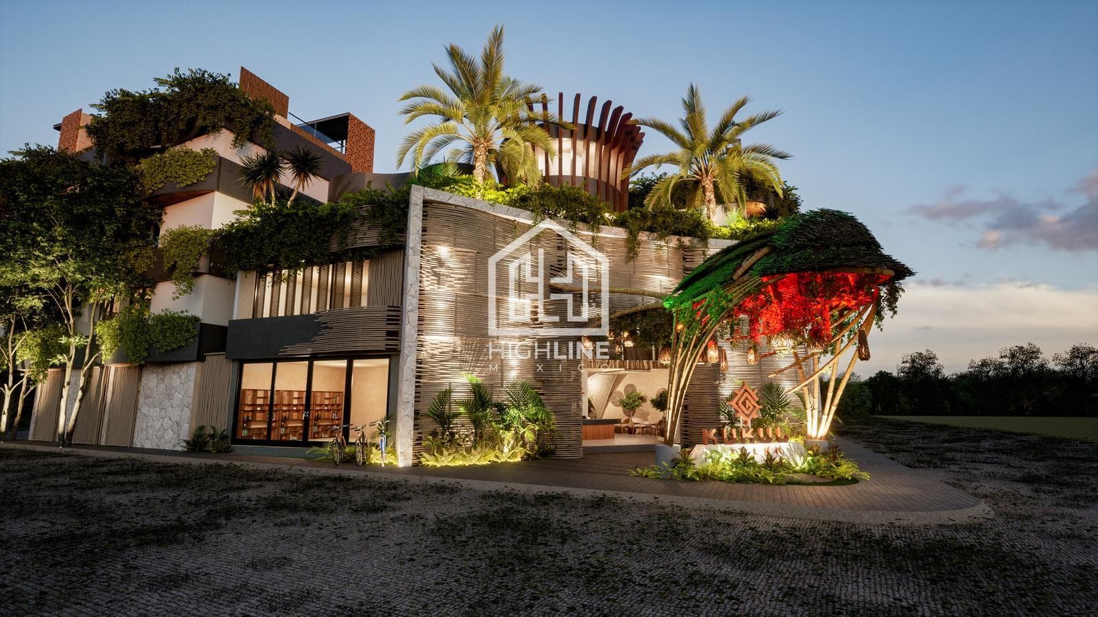 Venta Departamento 2 Habitaciones con Plunge Pool en Tulum a 7 min de la zona hotelera