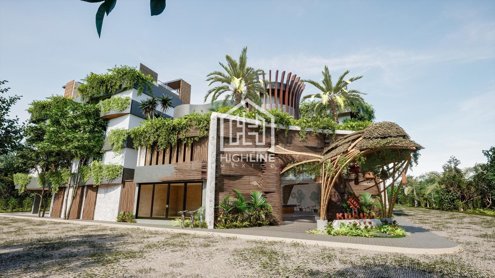 Venta Departamento 2 Habitaciones con Plunge Pool en Tulum a 7 min de la zona hotelera