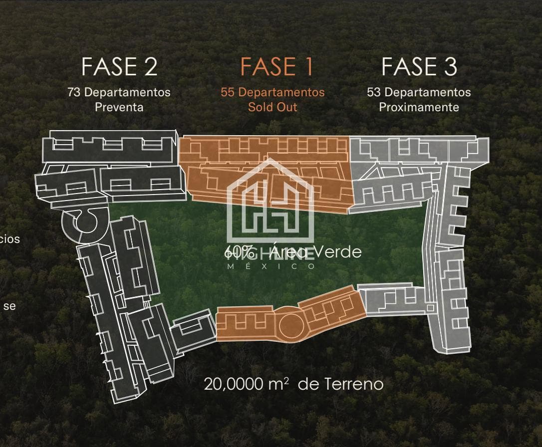 1-BEDROOM APARTMENT IN TULUM, 2 MINUTES FROM THE BEACH, WITH A POOL AND GYM
