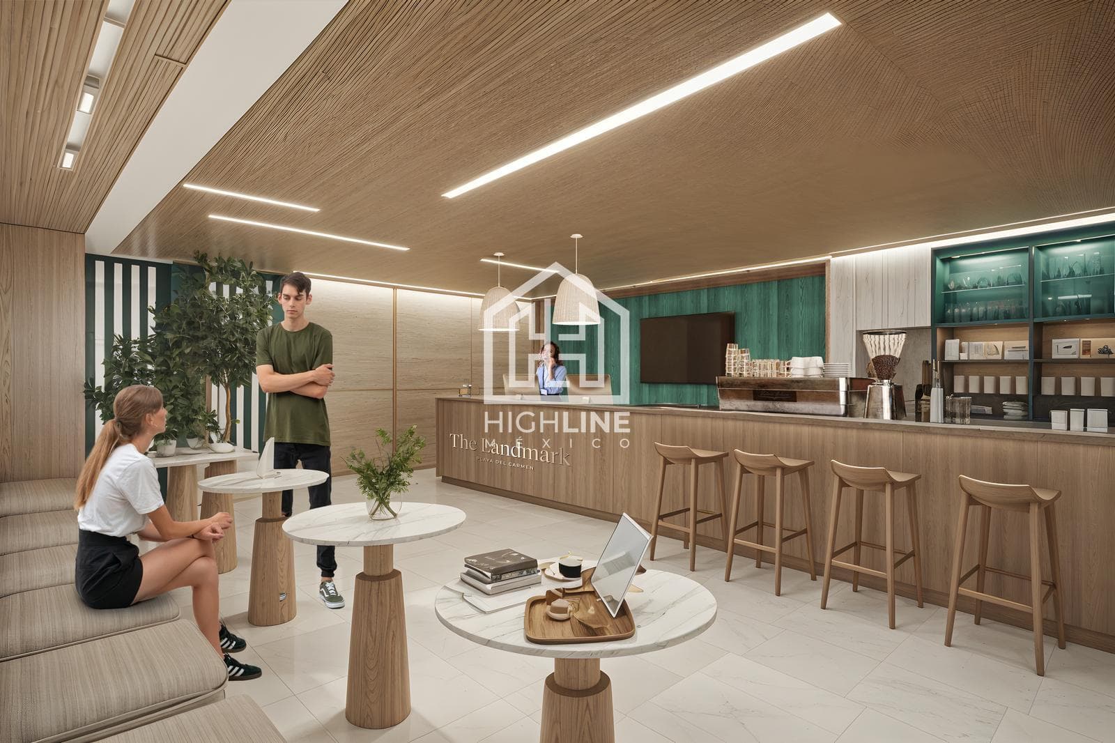 2-BEDROOM APARTMENT | PLAYA DEL CARMEN | 360 STEPS FROM THE BEACH | WITH A 2,000 M² ROOFTOP