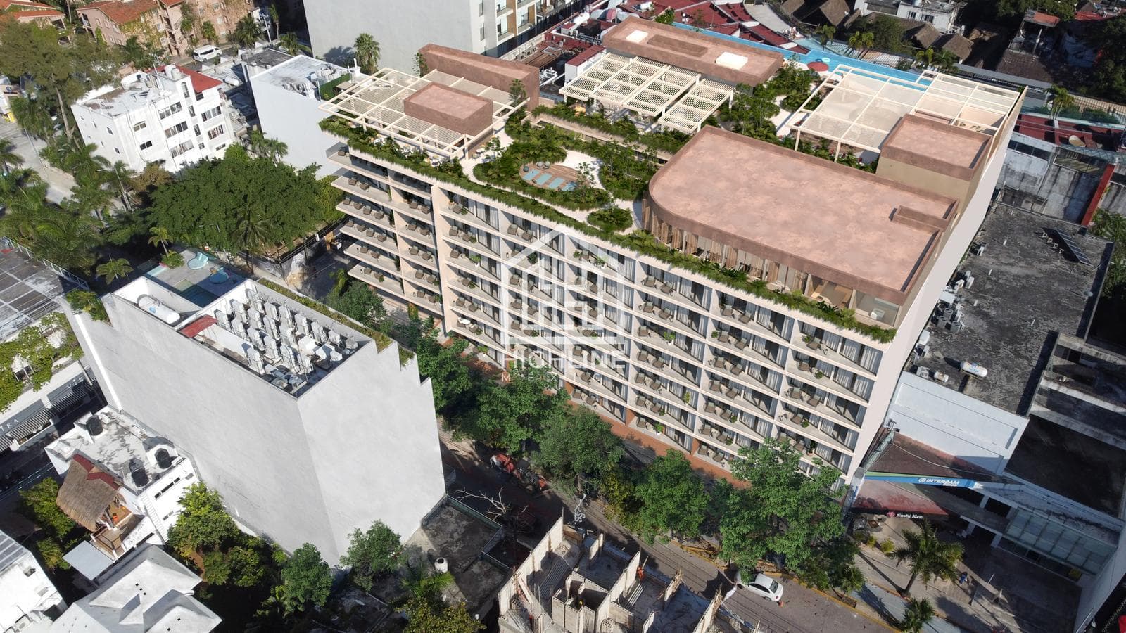 2-BEDROOM APARTMENT | PLAYA DEL CARMEN | 360 STEPS FROM THE BEACH | WITH A 2,000 M² ROOFTOP